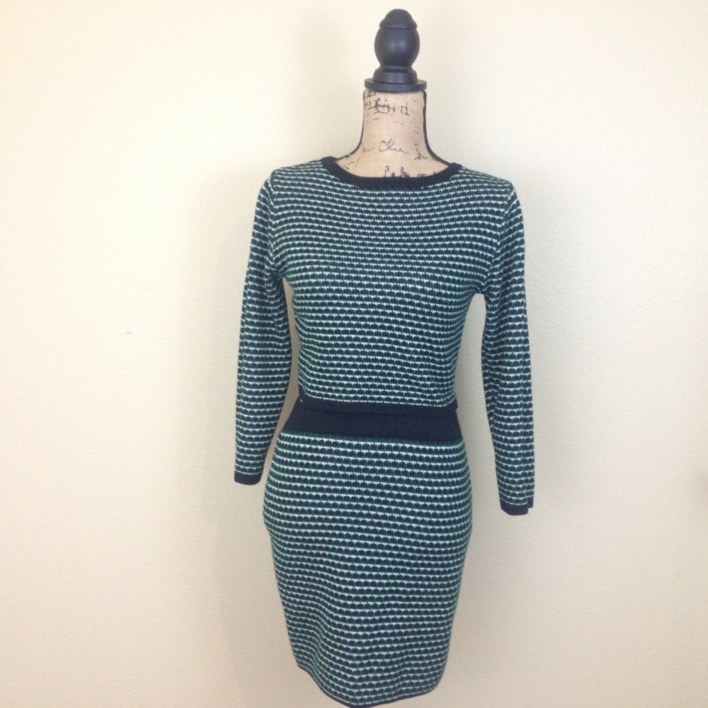 Used Marc Sweater top and skirt